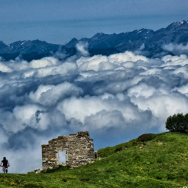 Landscape in Limone Piemonte