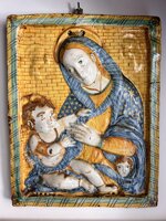 madonna-con-bambino-antica-placca-in-ceramica-policroma-di-deruta-della-meta-del-xvii-secolo