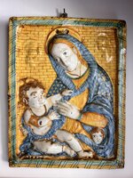 madonna-con-bambino-antica-placca-in-ceramica-policroma-di-deruta-della-meta-del-xvii-secolo