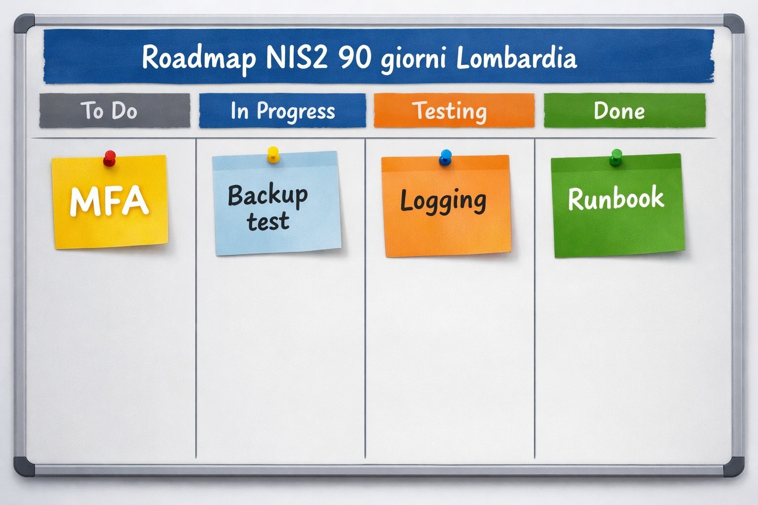Marzo — Pianificazione del secondo trimestre