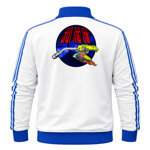 giacca-bianca-righe-blu