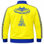 giacca-gialla-righe-blu-piramide
