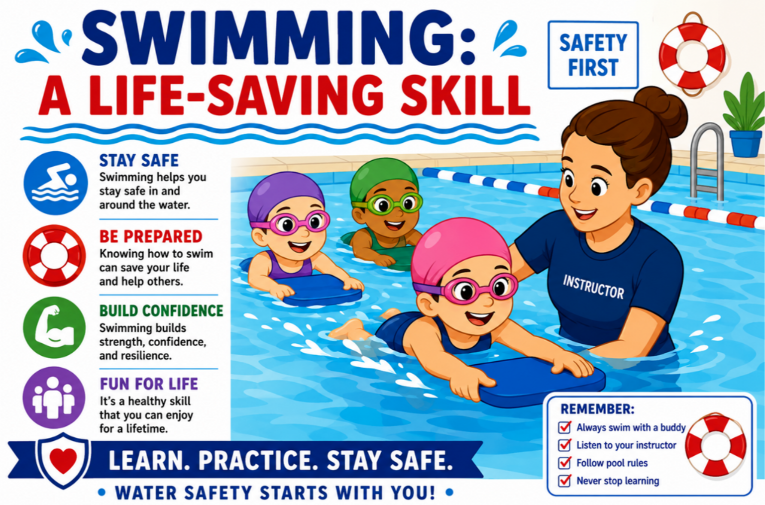 Swimming: a life-saving skill