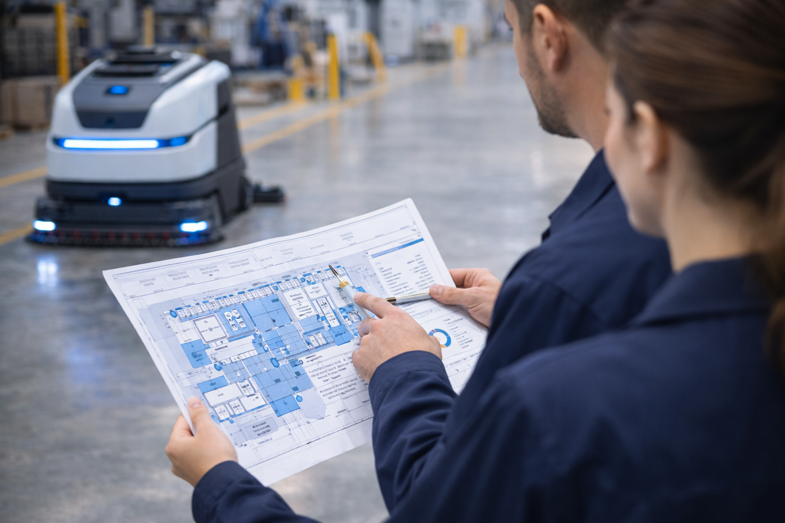 robot pulizia industriale robot pulizia industriale