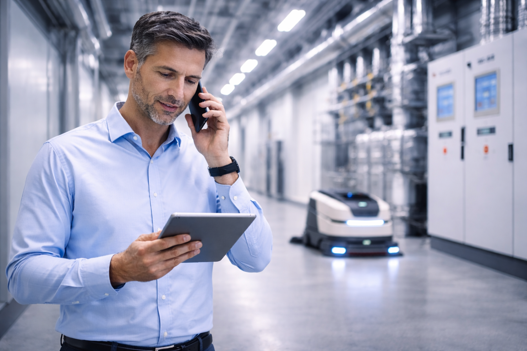 robot HSE logistica 