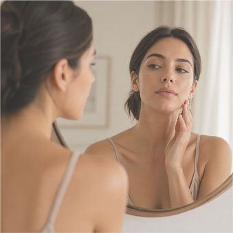 volto femminile naturale e armonico dopo intervento, esempio di rinoplastica risultato naturale volto femminile naturale e armonico dopo intervento, esempio di rinoplastica risultato naturale
