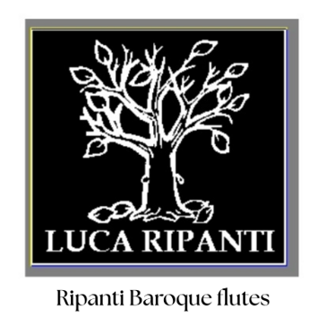 Logo di Ripanti Baroque Flutes, costruttore di flauti traversieri barocchi, sito amico di Daniele Pasini