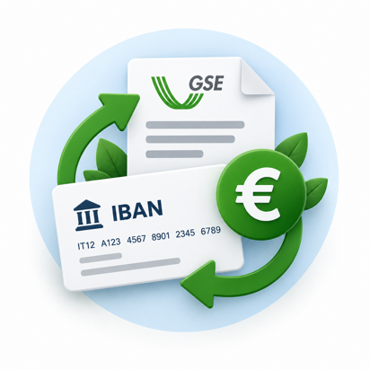 Servizio di variazione iban presso gse