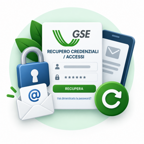 Servizio di recupero credenziali di accesso GSE