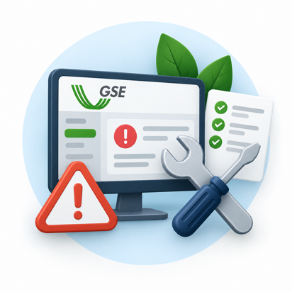 Servizio di risoluzione anomalie presso GSE
