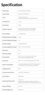 am3n-harmonic-equatorial-mount