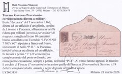 Toscana lettera ad ufficiale esercito Toscana lettera ad ufficiale esercito