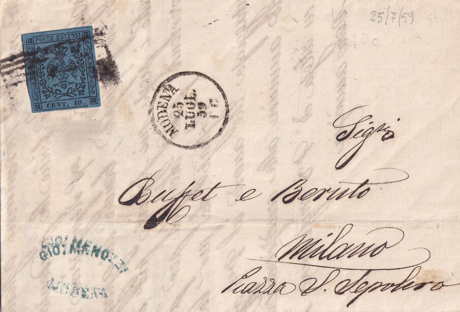 Governo provvisorio Modena per Milano II guerra d'indipendenza Governo provvisorio Modena per Milano II guerra d'indipendenza