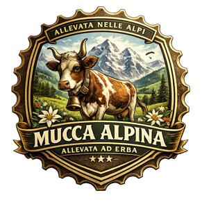 mucca alpina 