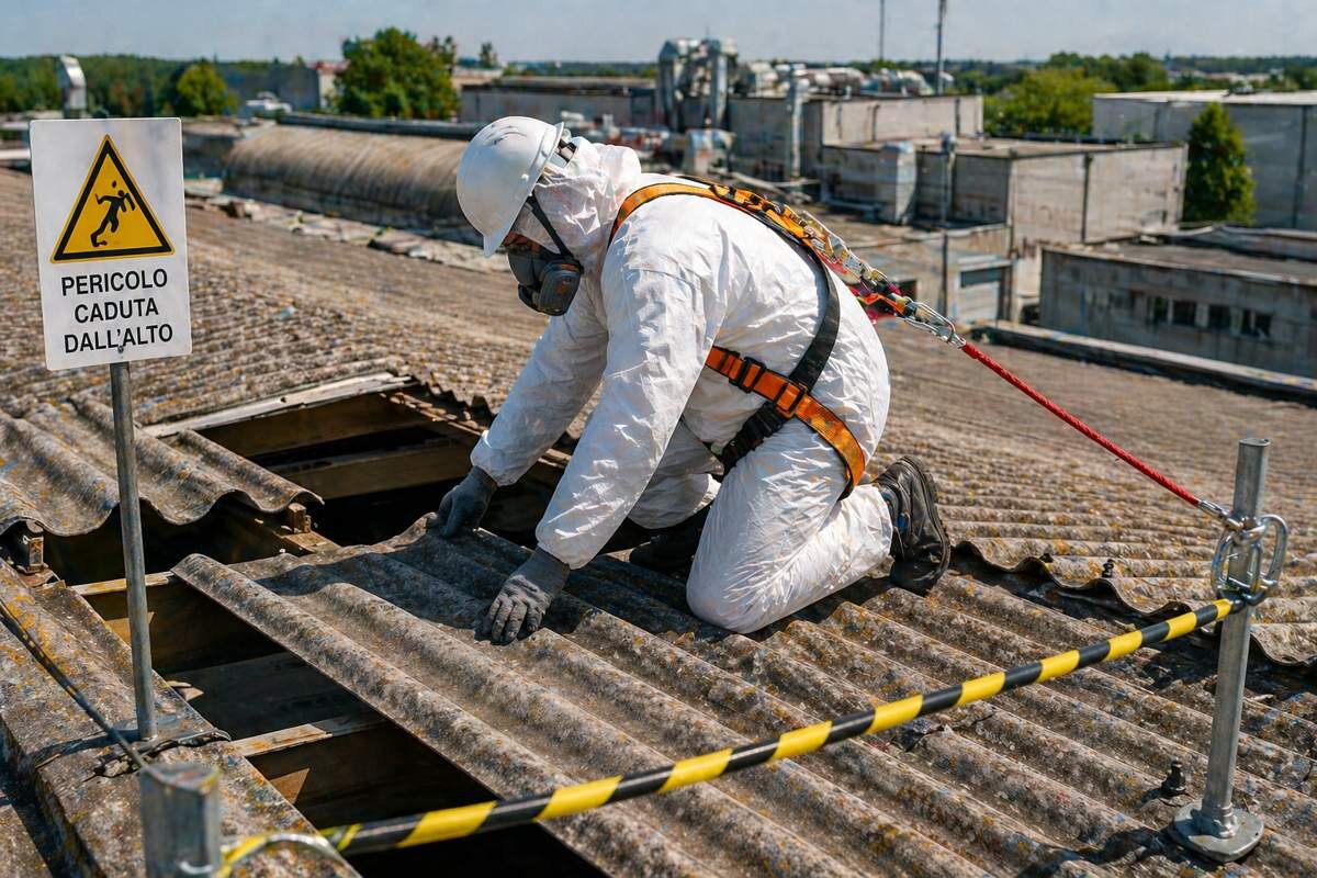 Sicurezza in quota: segnali pratici di un cantiere gestito in modo inadeguato