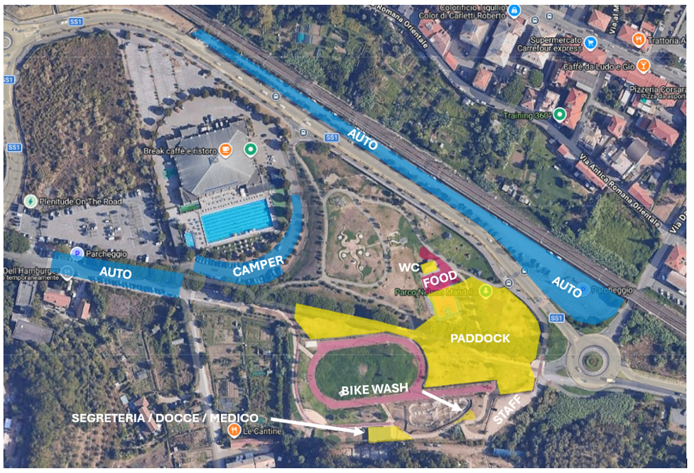 mappa base gara mandela