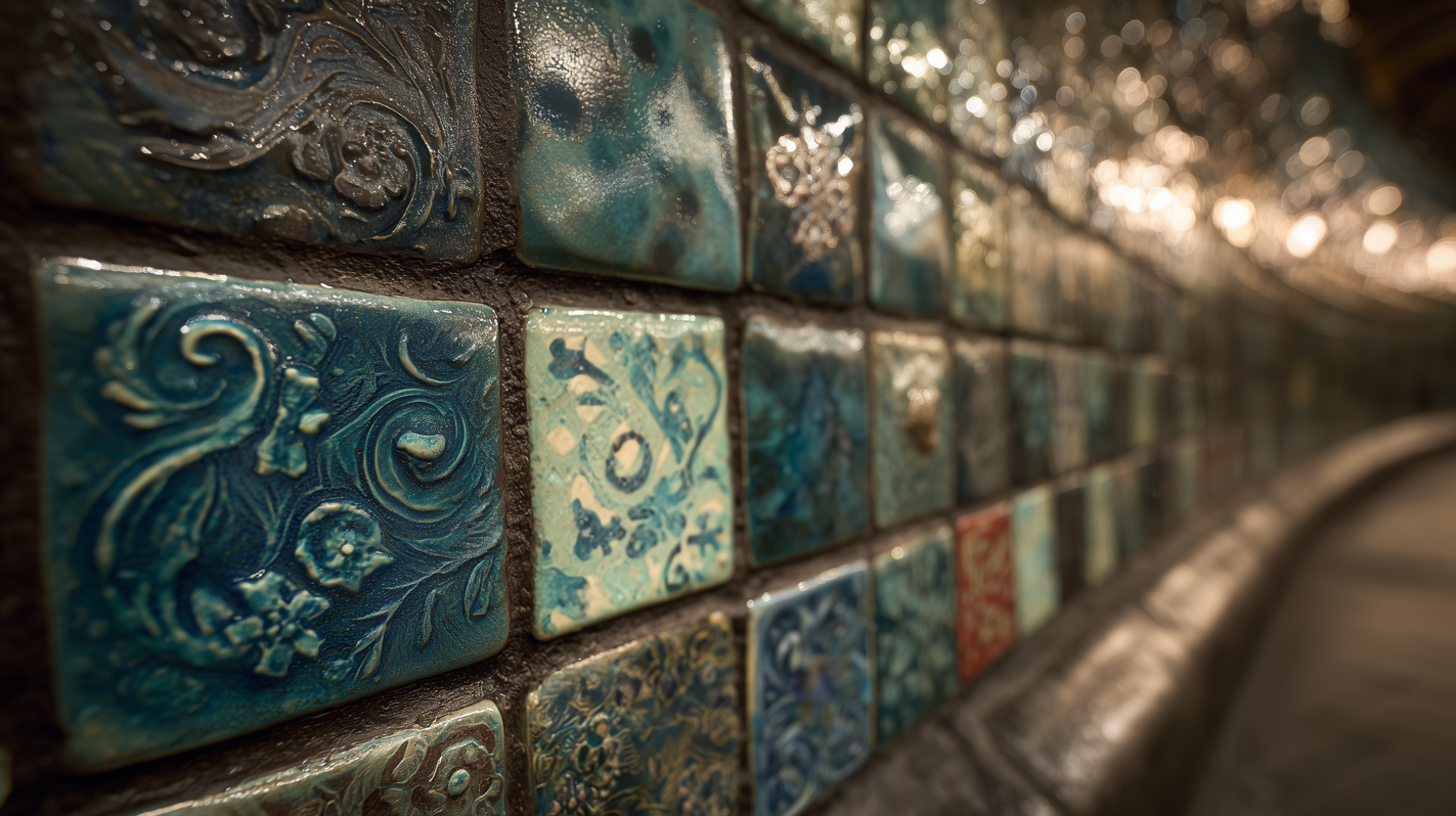 barbamenta_a_wall_of_ceramics_tiles_reflective_classy_photoreal_65b6e432-888d-45ba-be7b-488a83f839d1 barbamenta_a_wall_of_ceramics_tiles_reflective_classy_photoreal_65b6e432-888d-45ba-be7b-488a83f839d1