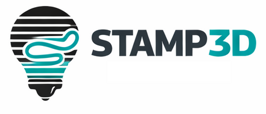 logo stamp3d singolo