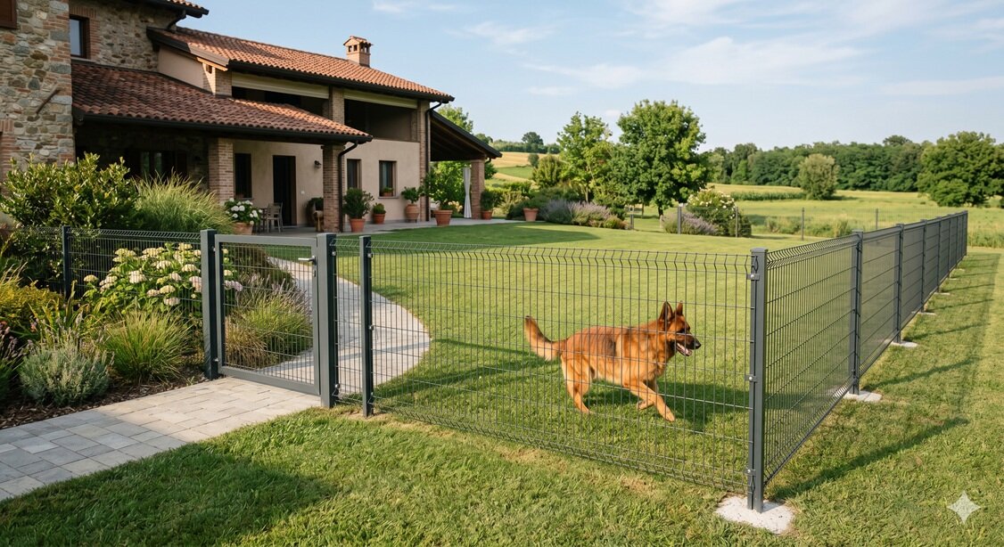 Il confine invisibile: come progettare una recinzione per animali che valorizzi la tua casa nell’Ovest Milano