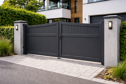 Cancello a battente su misura