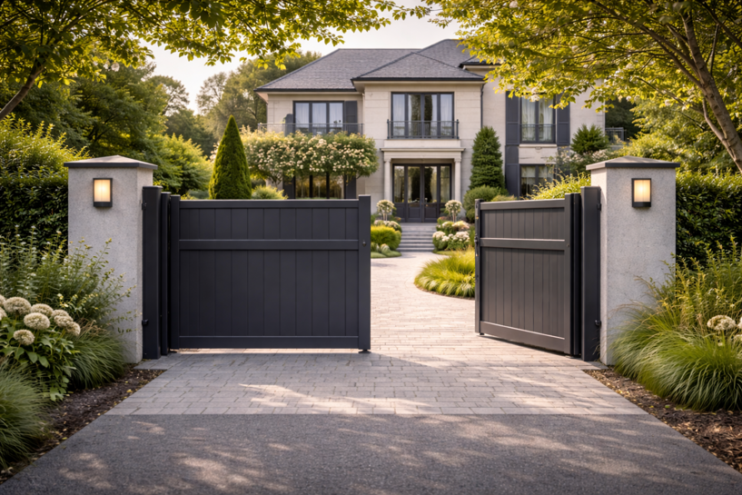  Cancello su misura per villa