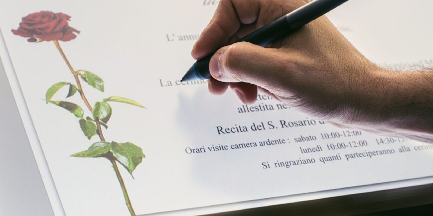 Manifesti Urania Agenzia Funebre