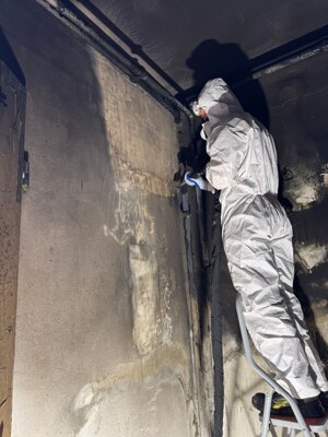 sanificazione criogenica post incendio 3