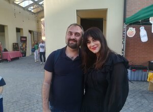 con Valentina Lodovini