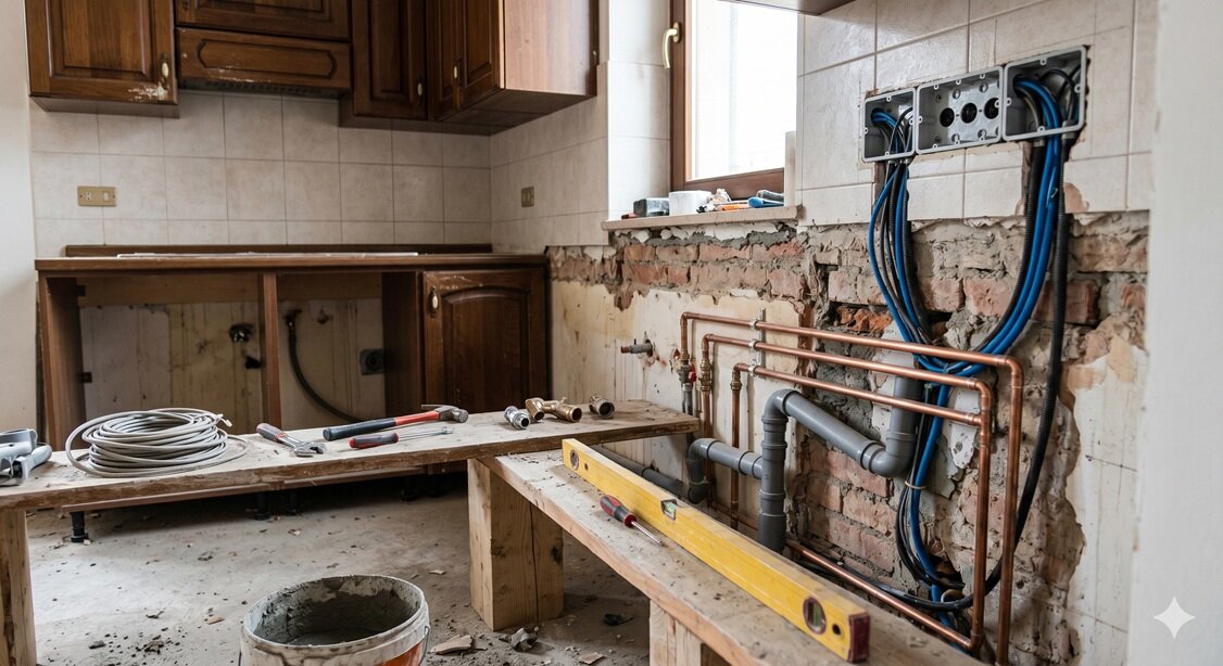 Cucina e Impianti: Perché Progettare il Flusso Vale Più di Scegliere i Mobili