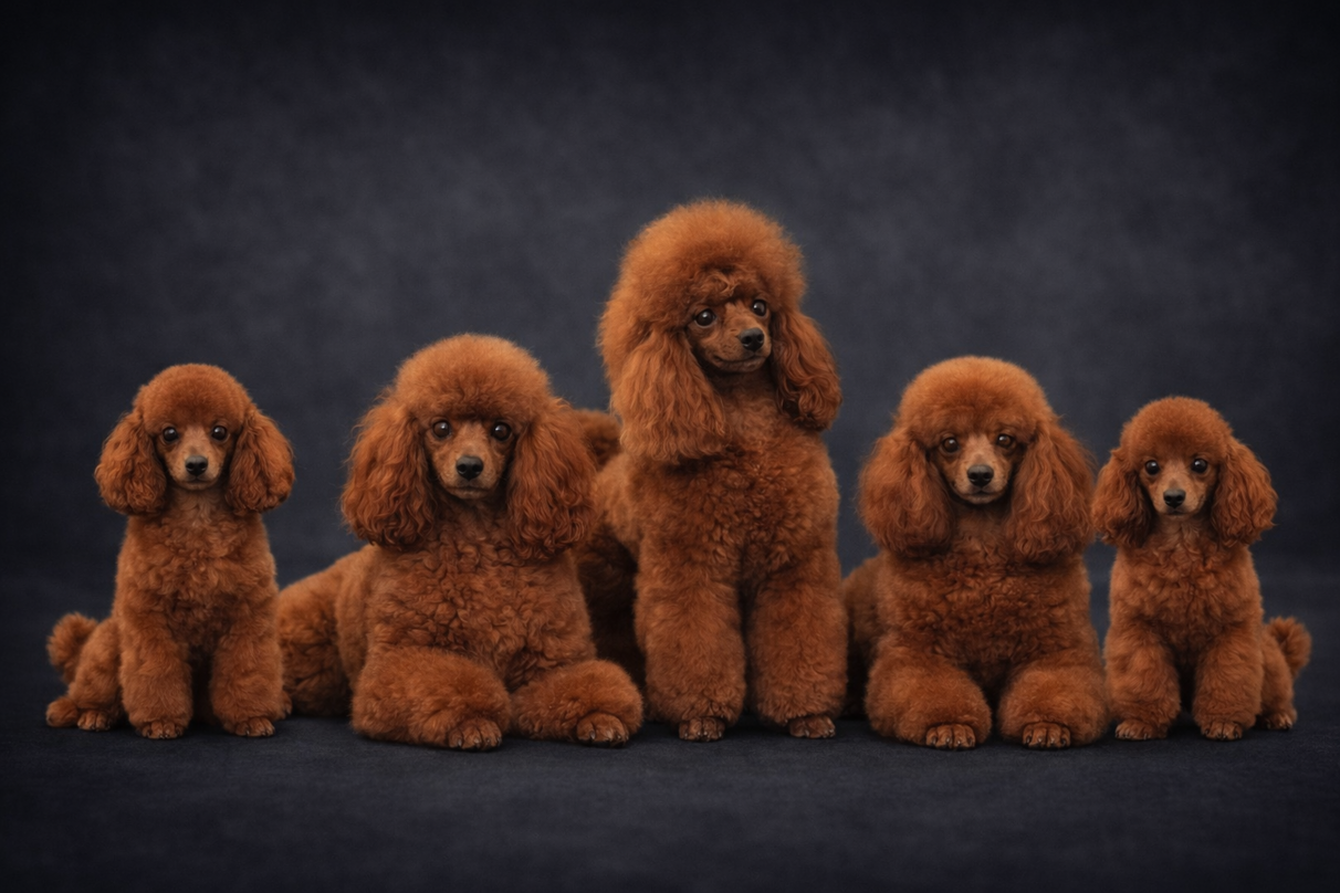 Barboncino Toy rosso Red allevamento Palermo Barboncino Toy rosso Red allevamento Palermo