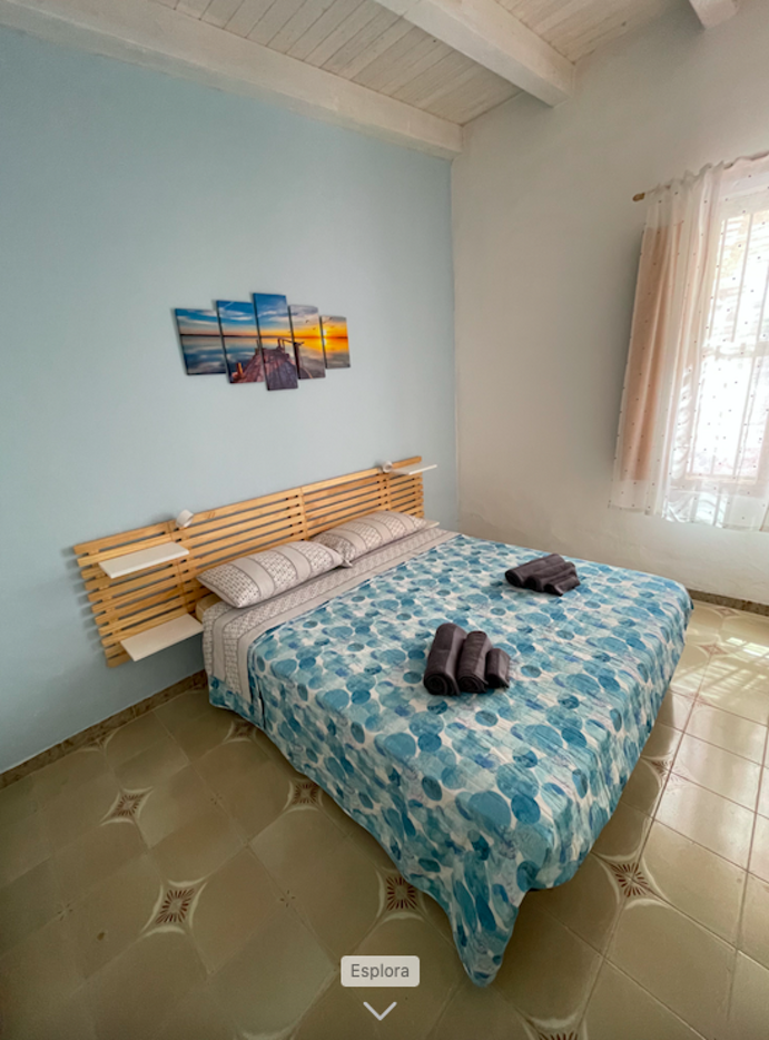 Camera azzurra