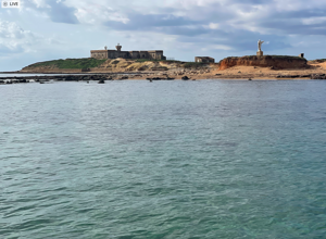 Isola delle Correnti vista dal mare