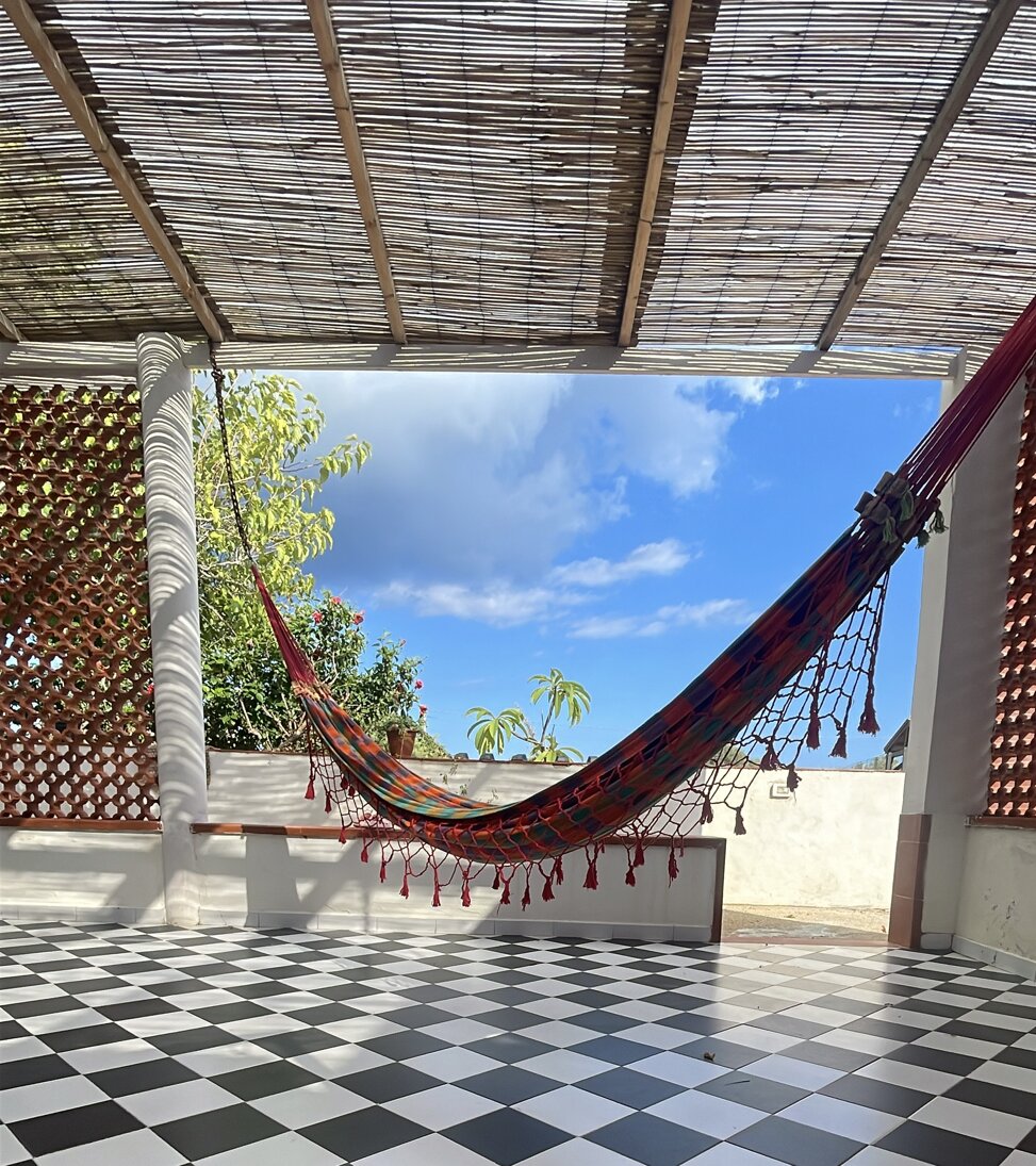 Amaca in veranda