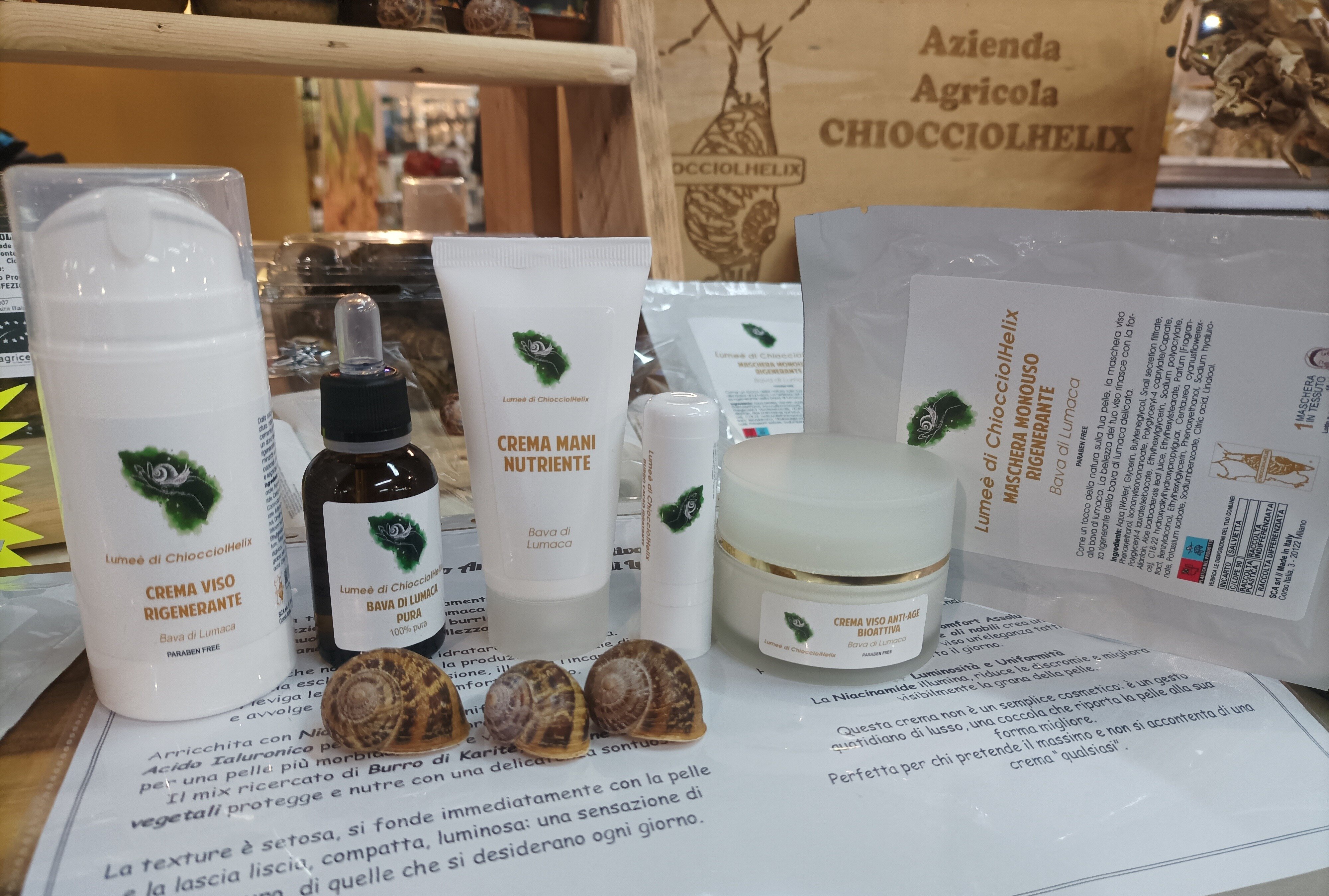 Cosmetica Lume&eacute; di chiocciolhelix