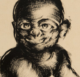 Mezza figura, 24x18 cm