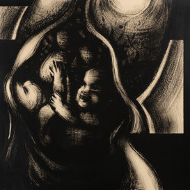 Senza titolo, 95x99 cm