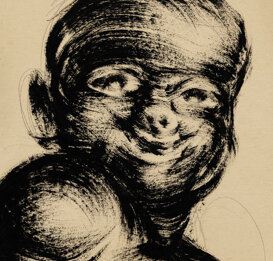 Mezza figura, 24x18 cm