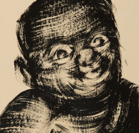 Mezza figura, 24x18 cm