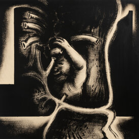 Senza titolo, 95x99 cm