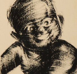 Mezza figura, 24x18 cm