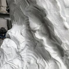 Manifesto principio 2021 In cantiere all'opera per la scultura monumentale della città di Chiaramonte Gulfi RG