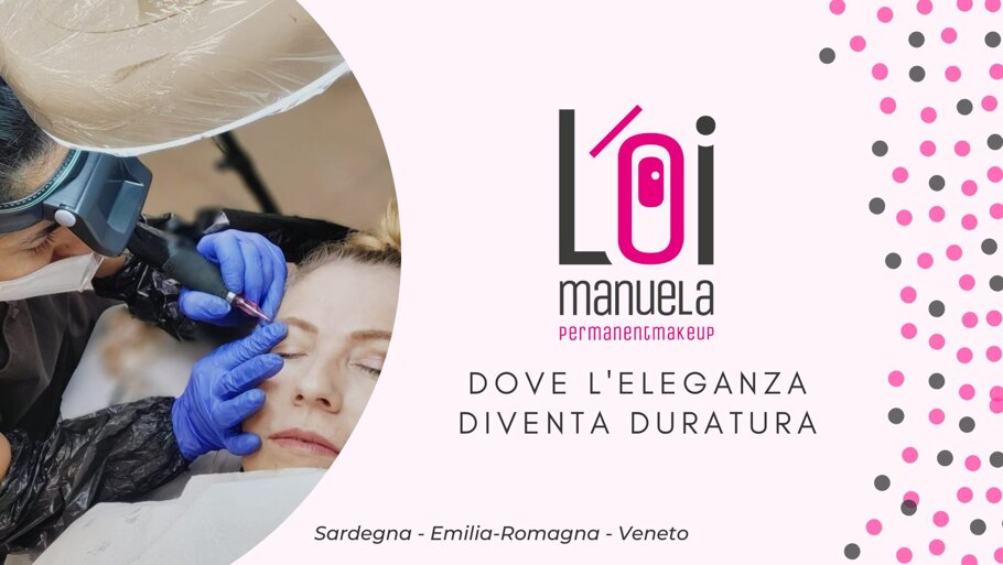 trucco semipermanete infracigliare Alghero