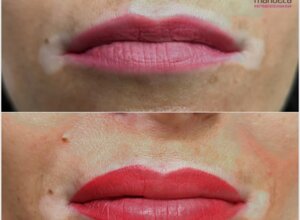 trucco semipermanente labbra Bologna naturale
