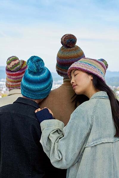 Cappelli realizzati co il filato Cloud