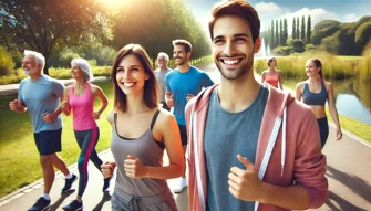 dall·e 2025-03-13 11.45.59 - immagine realistica e professionale che rappresenta il settore assicurativo salute e benessere, con persone diverse tra loro per età, aspetto e genere