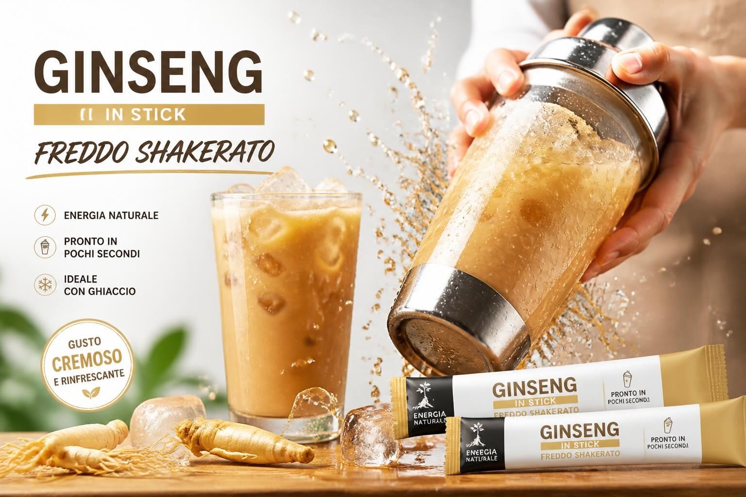 Novità - Prova il nostro Ginseng anche 