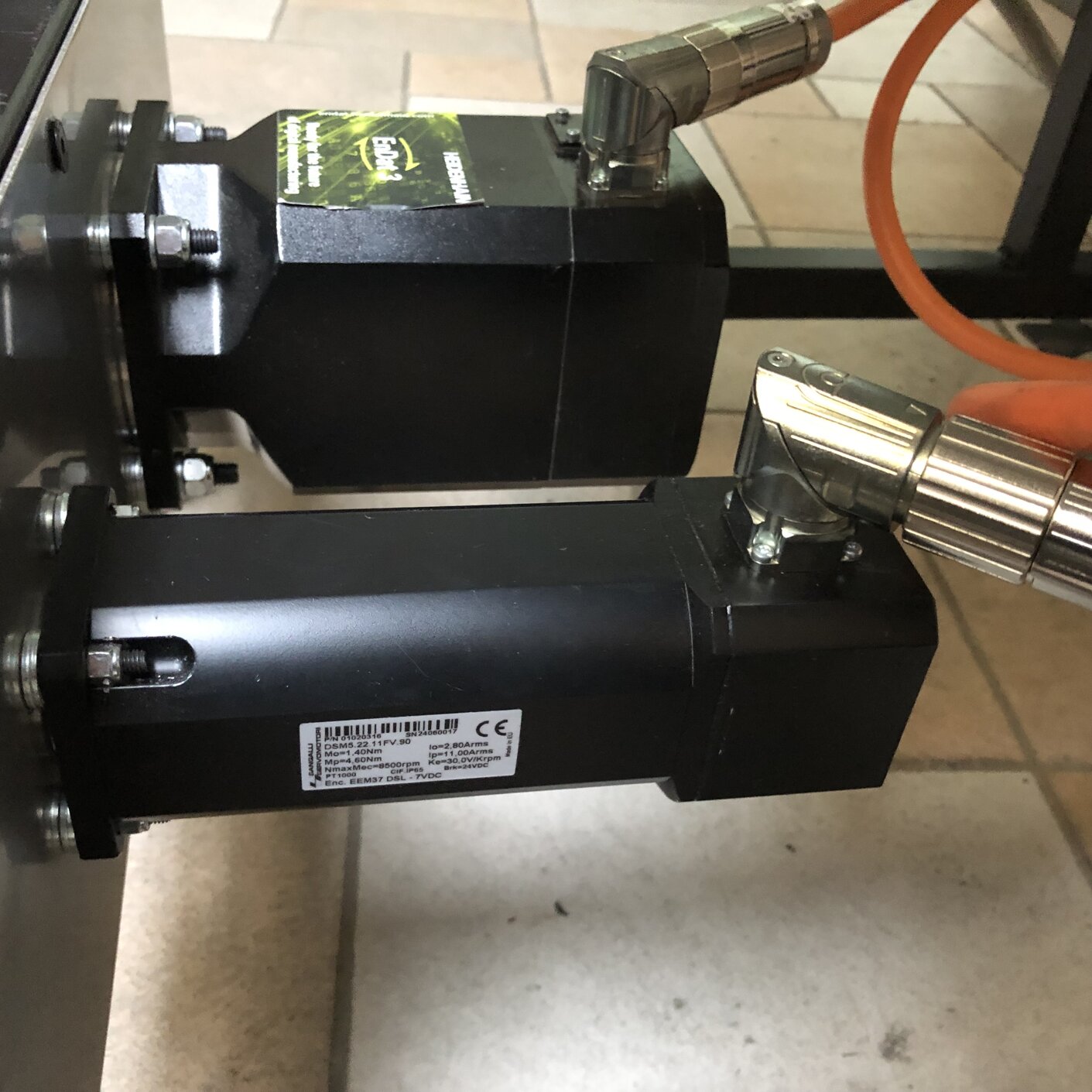 manutenzione macchine utensili motore elettrico