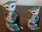 coppia-gatti-ceramica-le-porcellane-firenze-dipinti-a-mano-oro-zecchino-anni-80