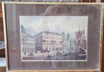 stampa-vintage-porto-di-trieste-palazzo-tergesteo-veliero-da-marco-moro-anni-70