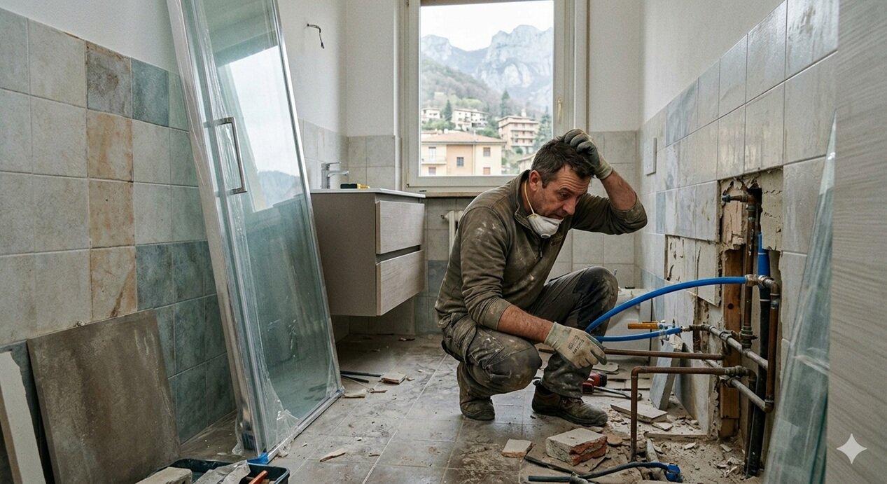 Bagno a Lecco: perché scegliere i pezzi non basta